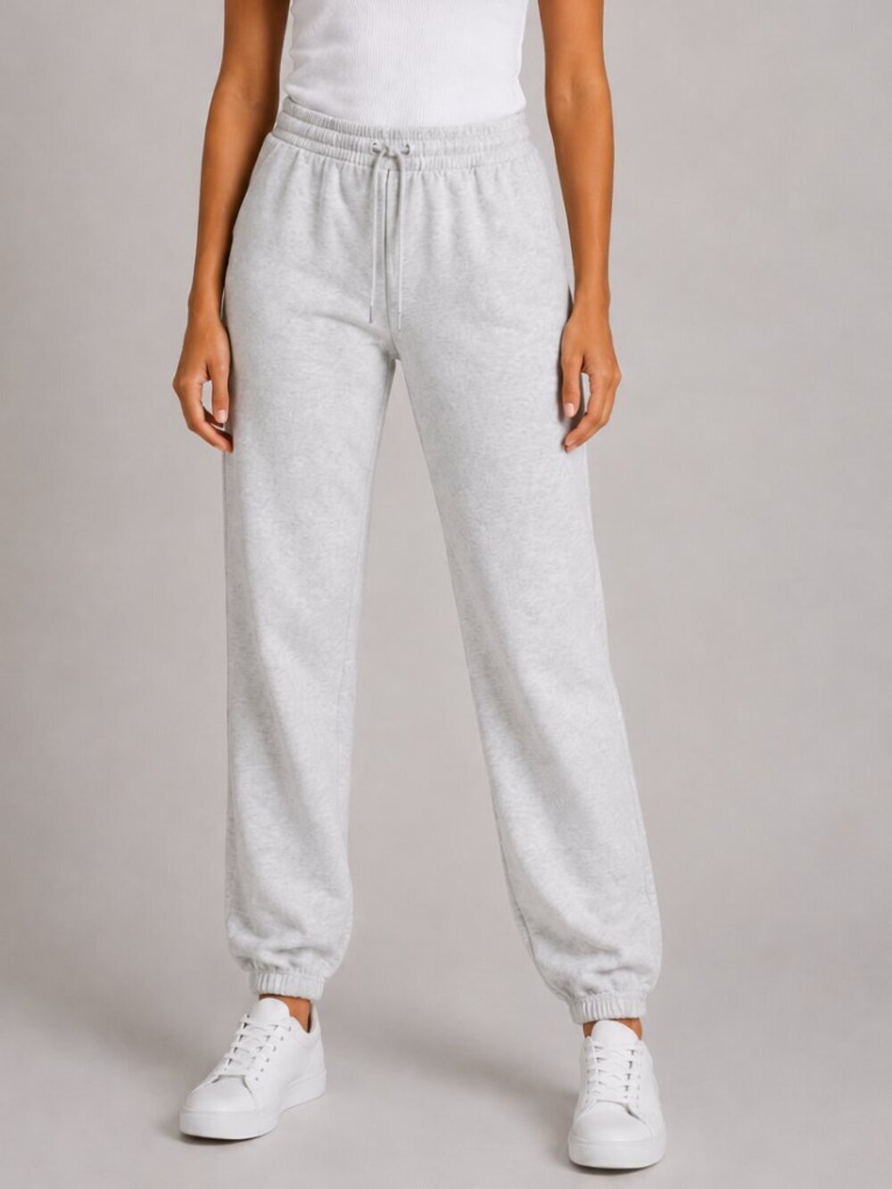 BP. Gray Fleece Jogger Sweatpants Size Small Drawstring